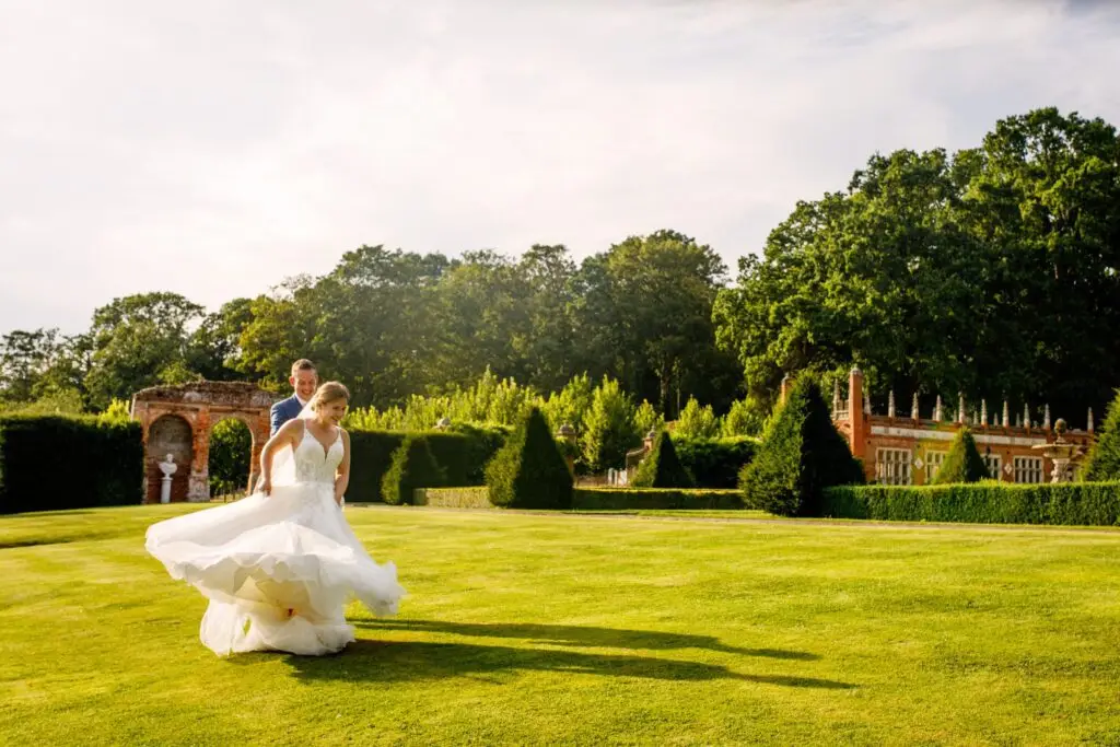 Outdoor Wedding Photoshoot | Oxnead Hall